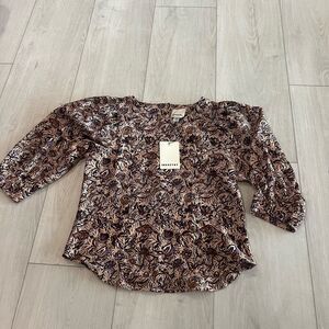 Industry women floral top size 6